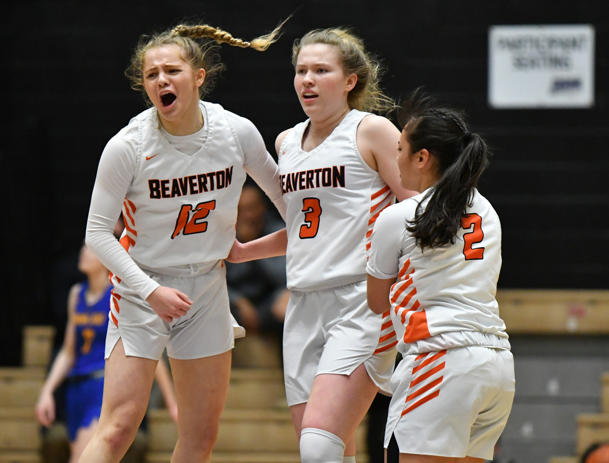 Beaverton Barlow girls basketball Taylor Balkom 30